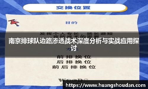 南京排球队边路渗透战术深度分析与实战应用探讨